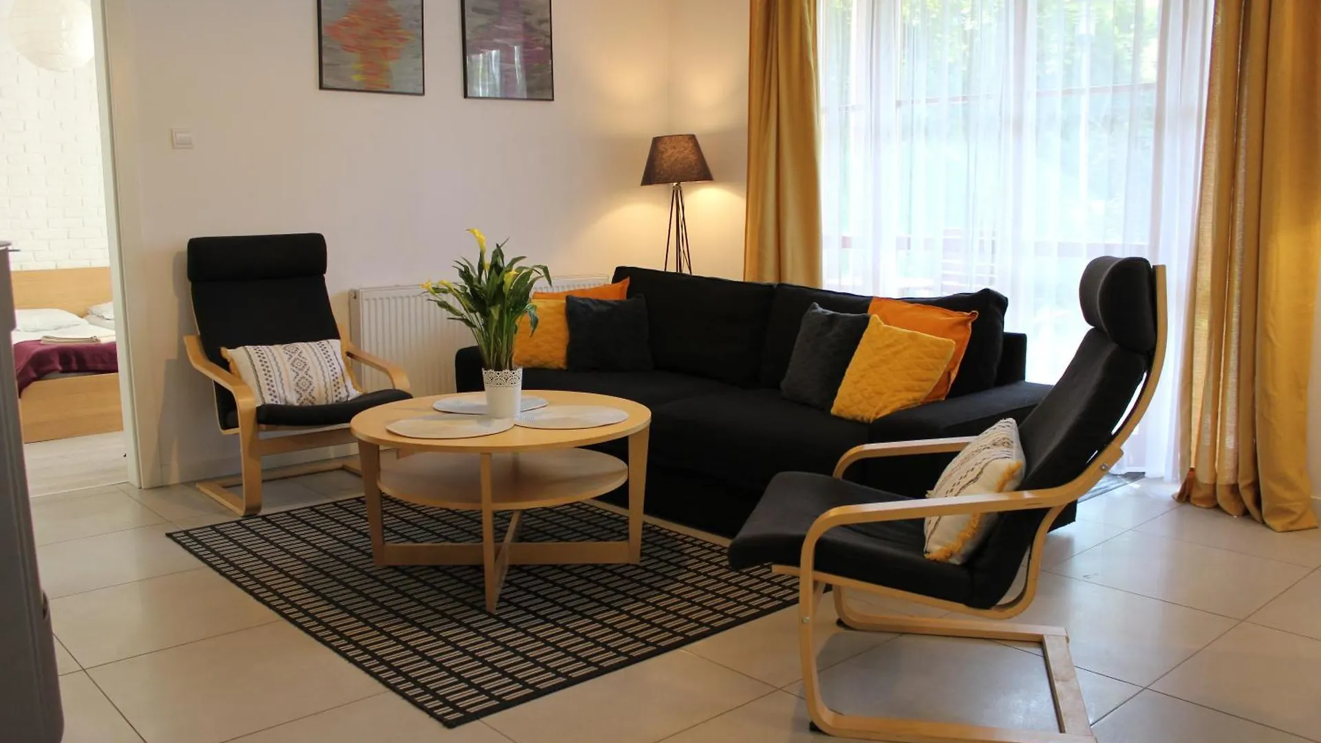 Apartament Bialy Na Osiedlu 
